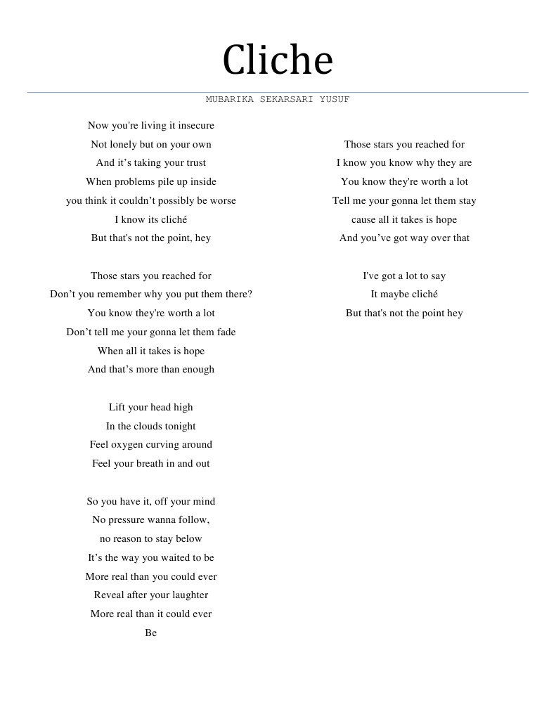 Lyrics | PDF