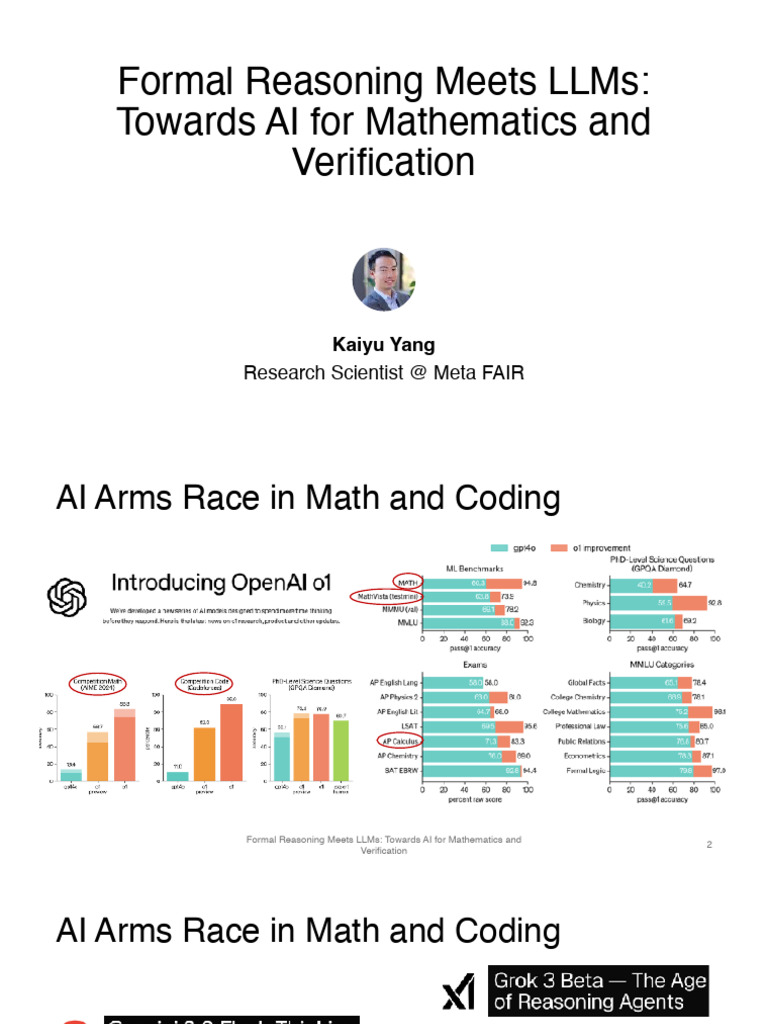 Towards AI For Mathematics and Verification | PDF | Mathematical Proof ...