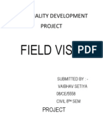 Personality Development Project: Field Visit