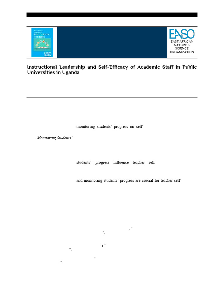 2159-Article Text-6270-1-10-20240830 | PDF | Self Efficacy | Leadership