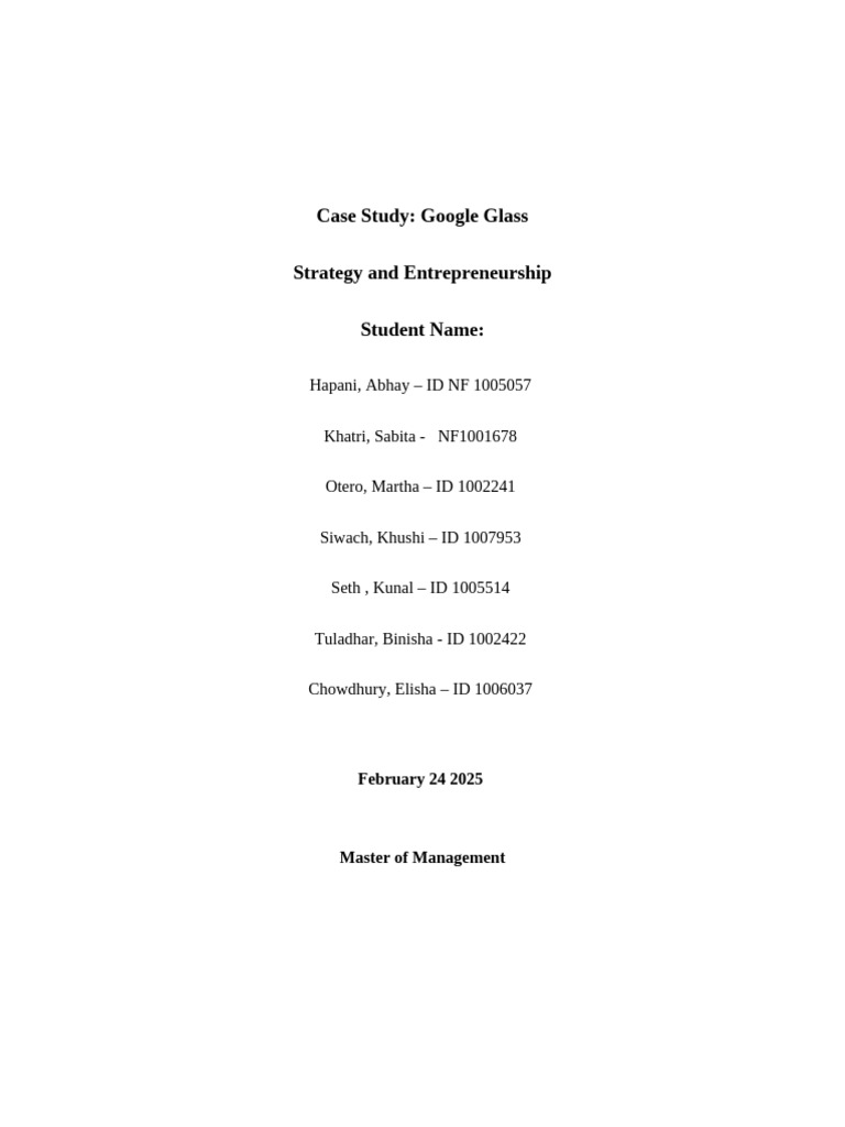 Group Document 2 Strategy | PDF | Marketing Research | Pricing