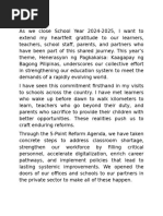 Angara's 2025 Graduation Message | PDF