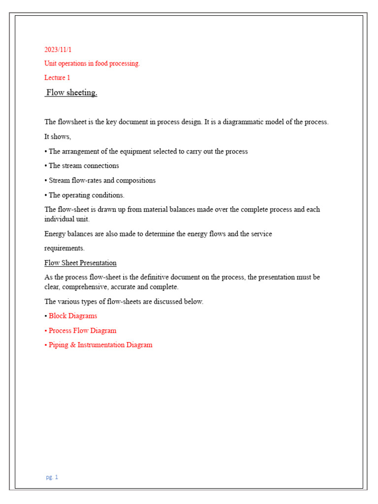 Diagrams of Convection in Food Processing | PDF | Heat Transfer ...