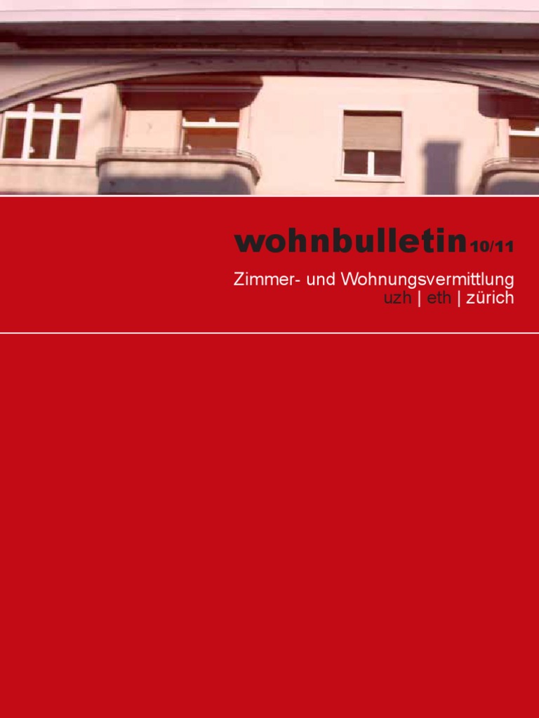 Wohnbulletin