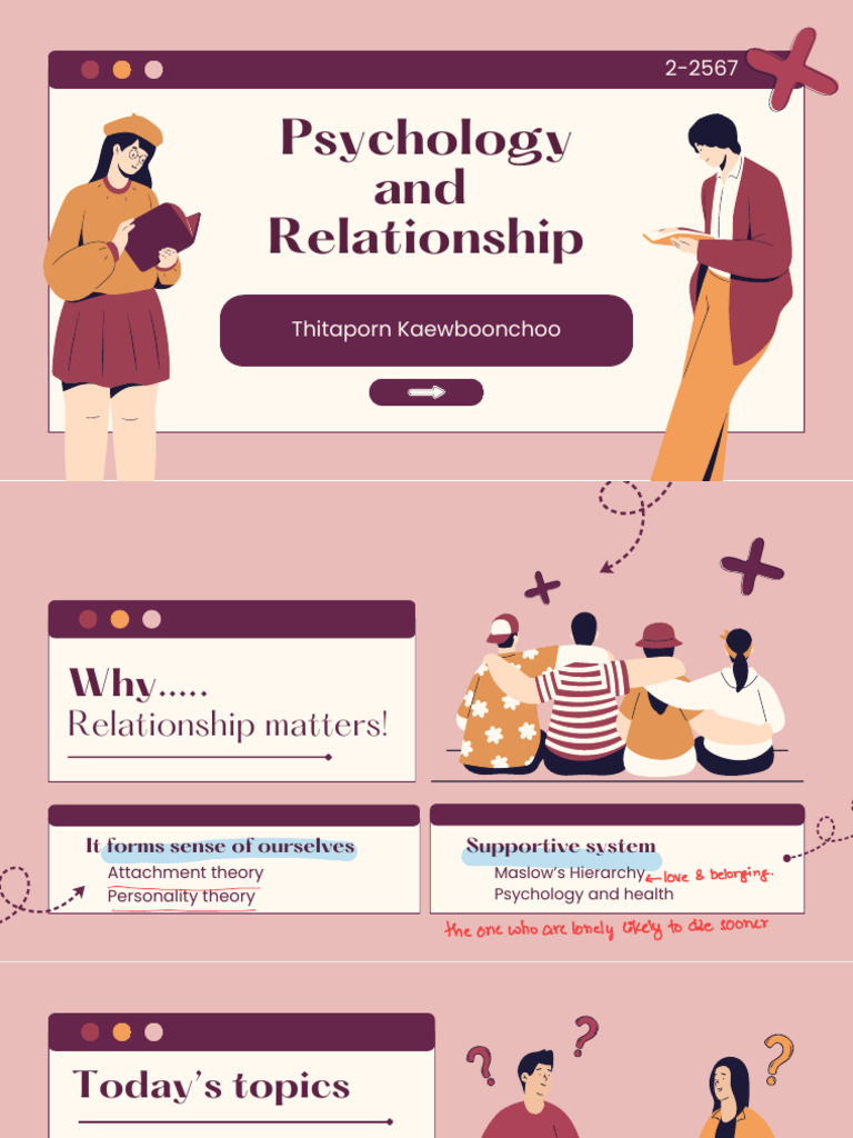 Psychology and Relationship | PDF | Love | Emotions