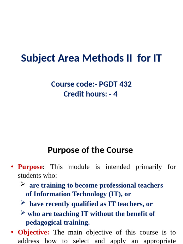 Teaching Methods for IT Educators | PDF | Educational Assessment | Learning