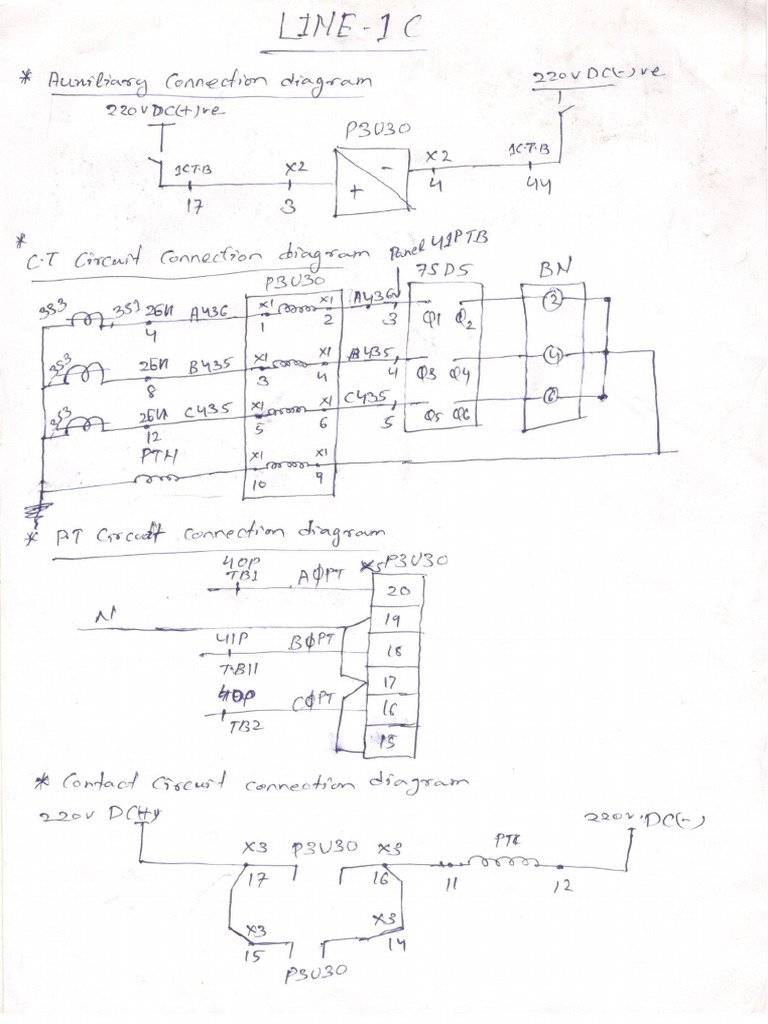 Line Diagram | PDF