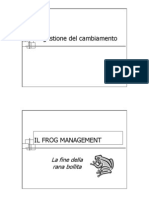 La Gestione Del Cambia Men To PROJECT_MANAGEMENT