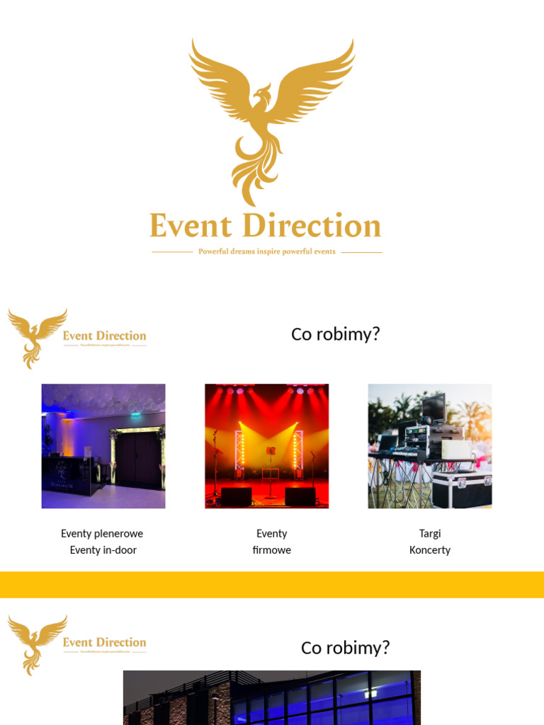 Prezentacja Event Direction | PDF