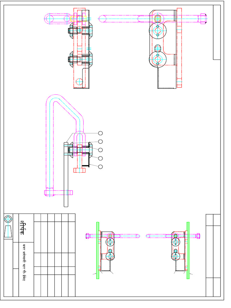P-Bracket Cover Assembly Diagram | PDF | Metalworking