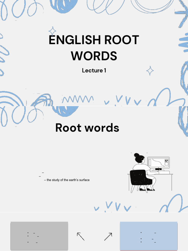 Root Words and Their Meanings | PDF