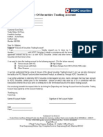 Closure Form