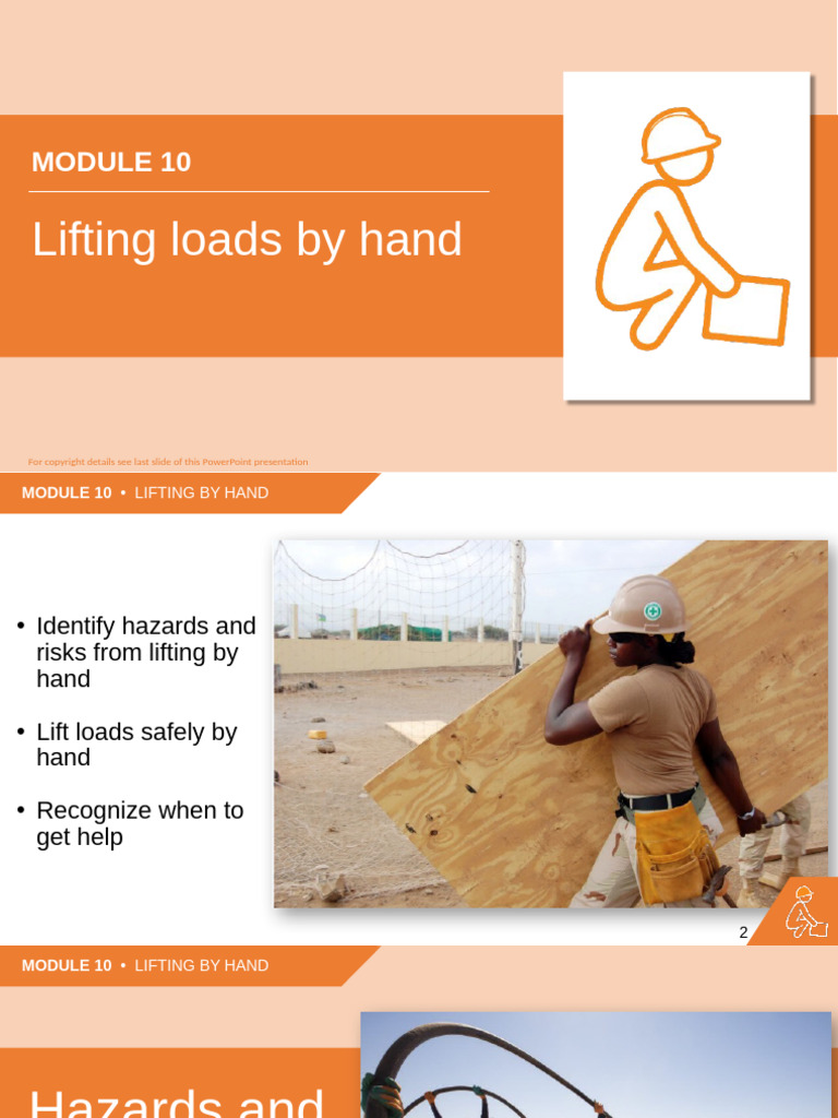 Safe Manual Lifting Techniques Guide | PDF
