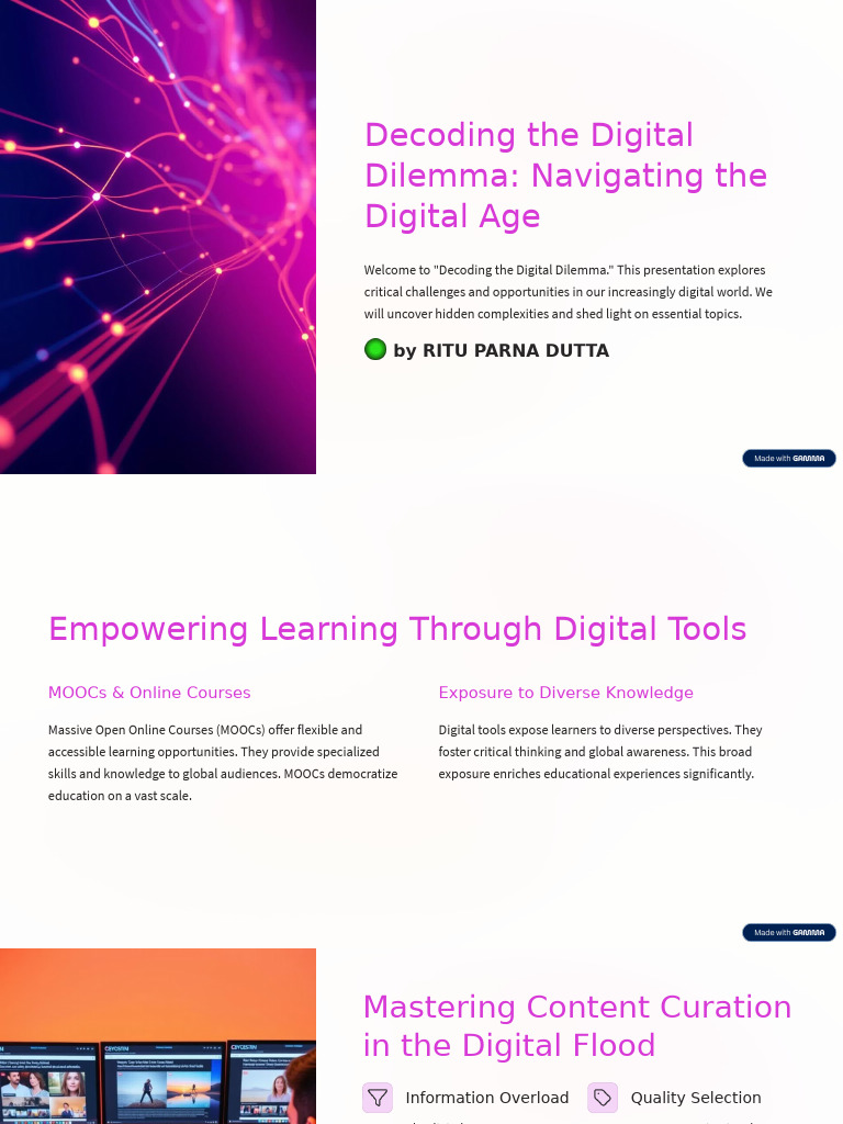 Decoding The Digital Dilemma | PDF | Bullying | Anxiety