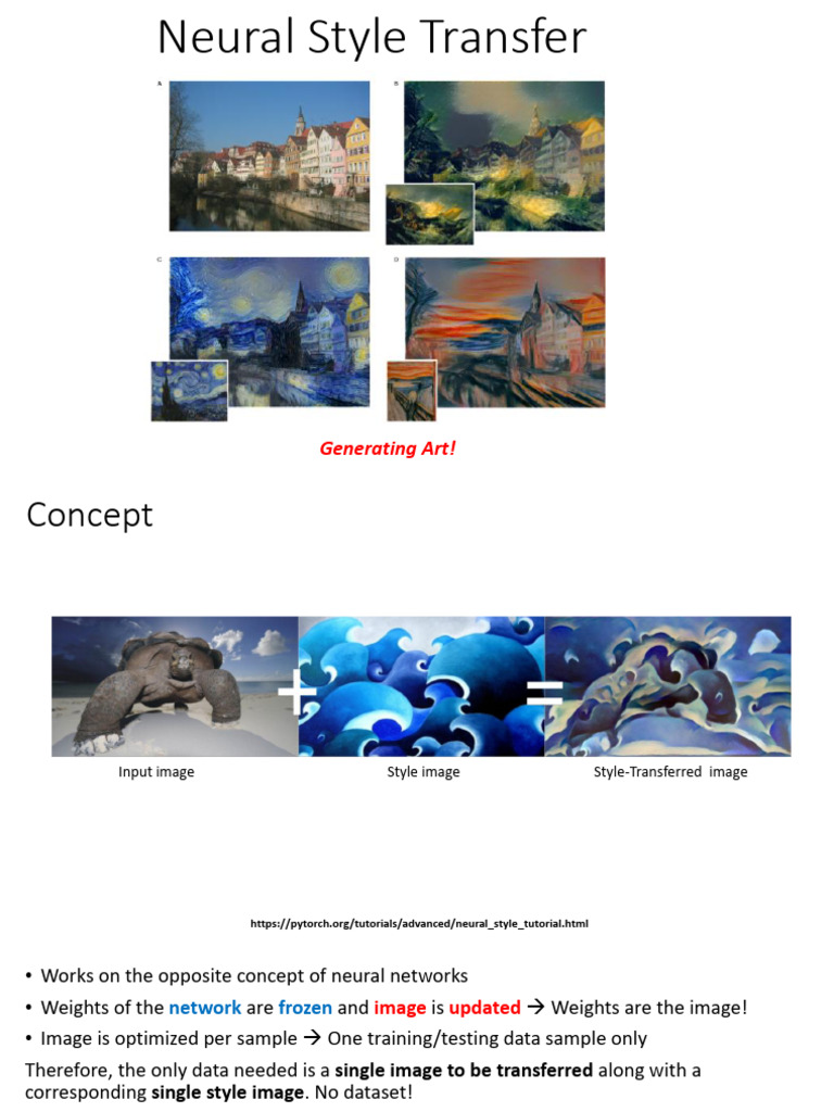 Neural Style Transfer | PDF | Mean Squared Error | Matrix (Mathematics)