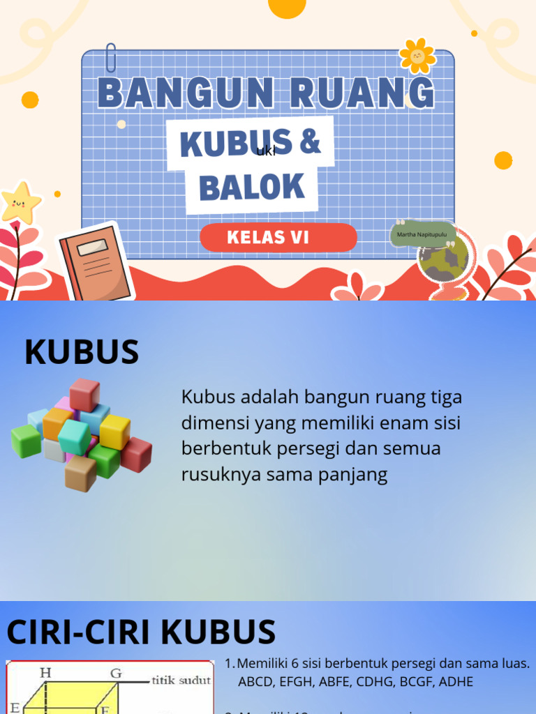 Materi Kubus dan Balok Kelas 6 | PDF