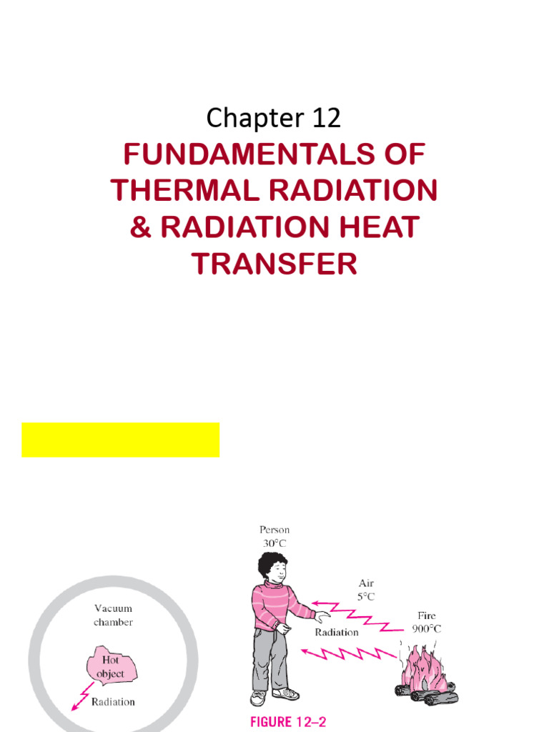 Fundamentals of Thermal Radiation | PDF | Electromagnetic Radiation | Waves