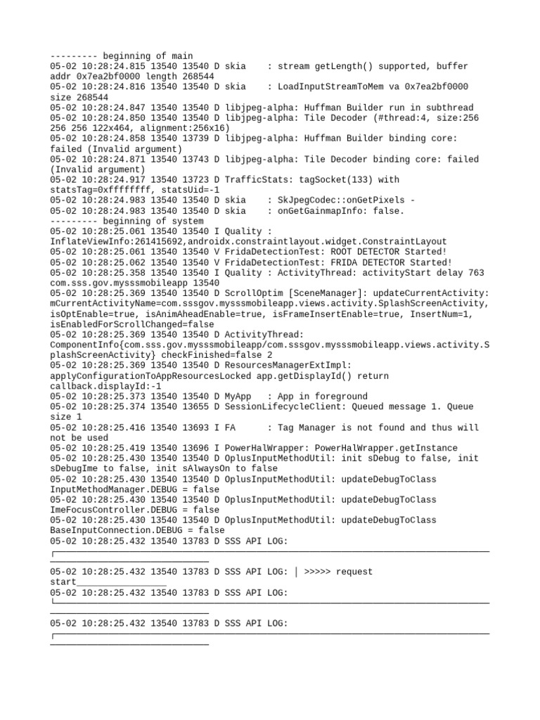 Sss Log 05 02 2025 10 28 24 | PDF | Software Development | Computer Science