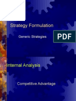 StrategyFormulation-GenericStrategies