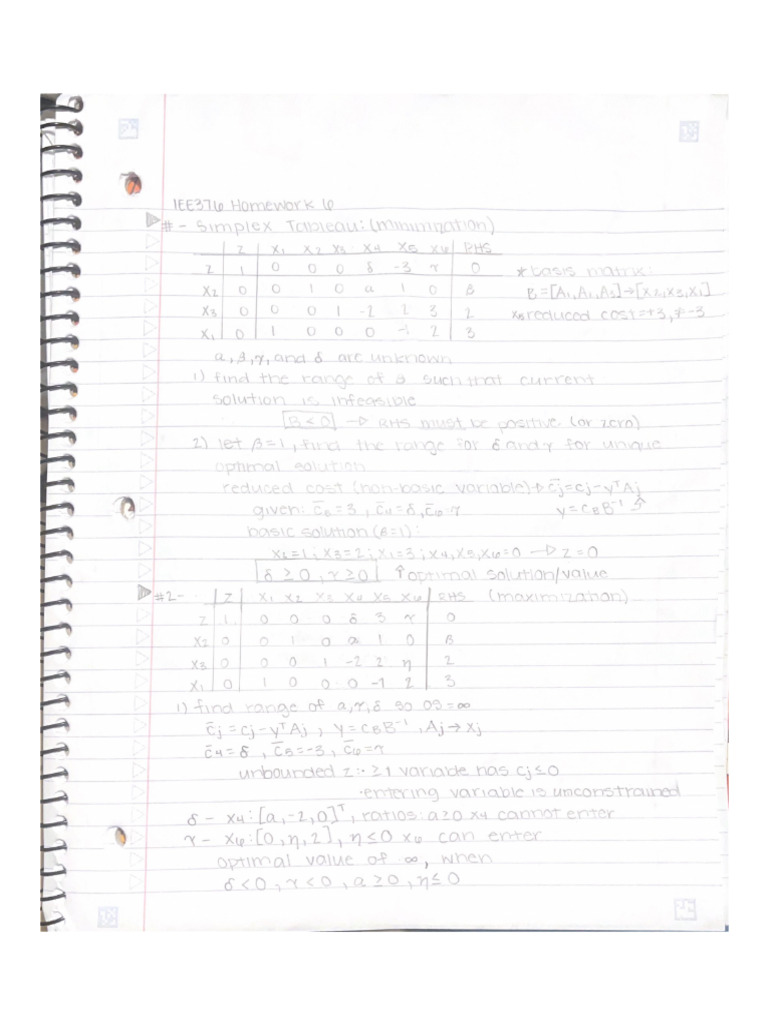 Iee376 HW6 | PDF