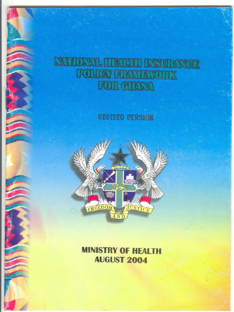 Ghana National Health Insurance Policy | PDF | Insurance | Universal ...