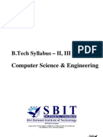 B.tech MDU Syllabus (CSE)