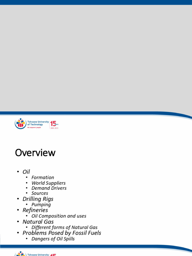 Petroleum Technology: Oil and Gas Overview | PDF | Petroleum | Natural Gas