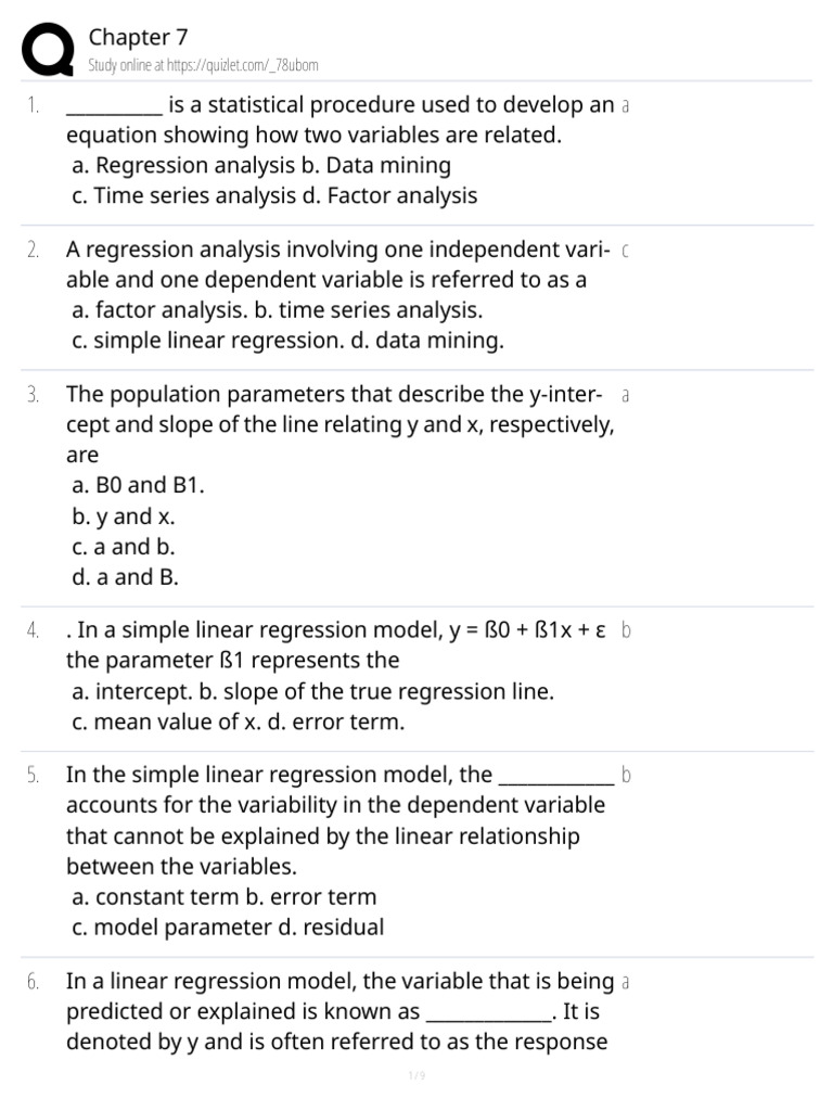 897bf69e-a827-42bf-8e65-d05671ee2946 | PDF | Regression Analysis ...