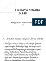 Kondisi Budaya Negara Maju