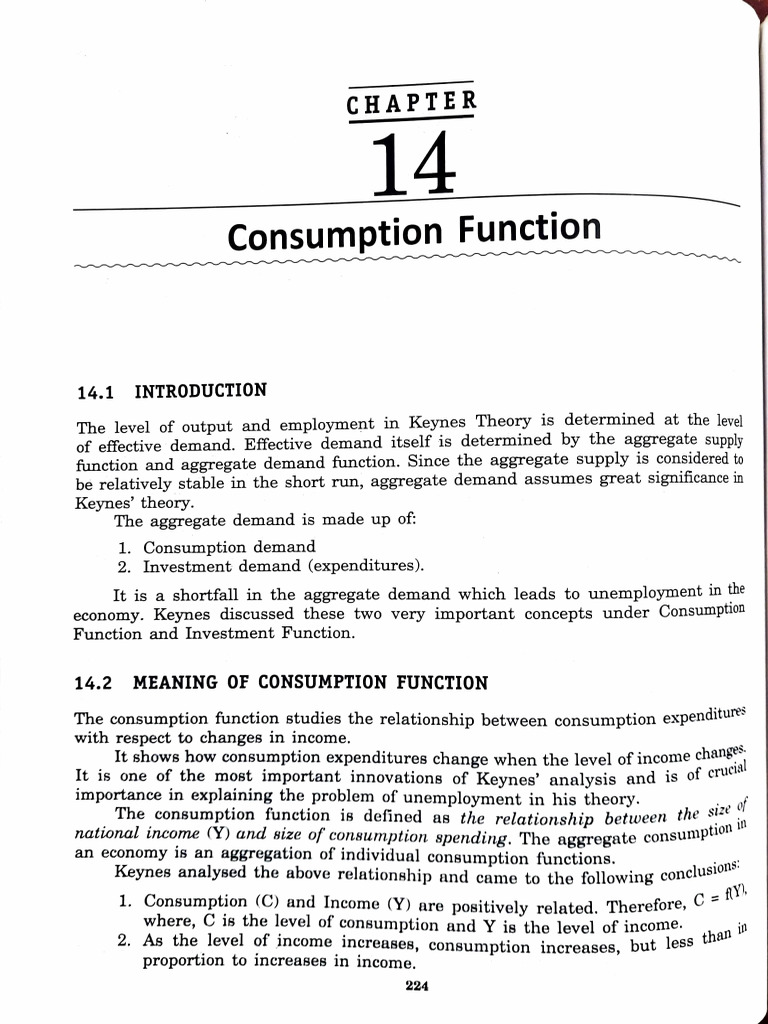 Understanding the Consumption Function | PDF | Consumption (Economics ...