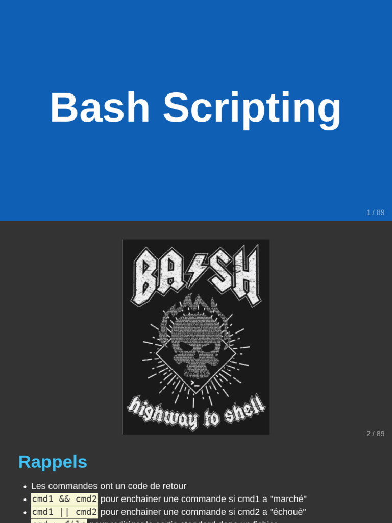 Bash SE | PDF | Expression régulière | Logiciel système