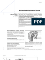 Anatomie Epaule