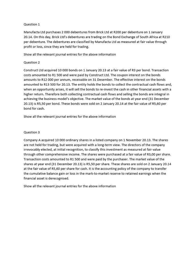 IAS 7-32 Practice Question | PDF