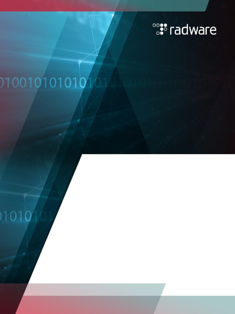 DefensePro X Level 1 Training Outline | PDF | Denial Of Service Attack ...