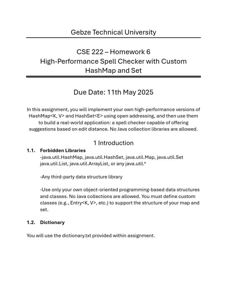 High-Performance Spell Checker Project | PDF | Computer Data ...
