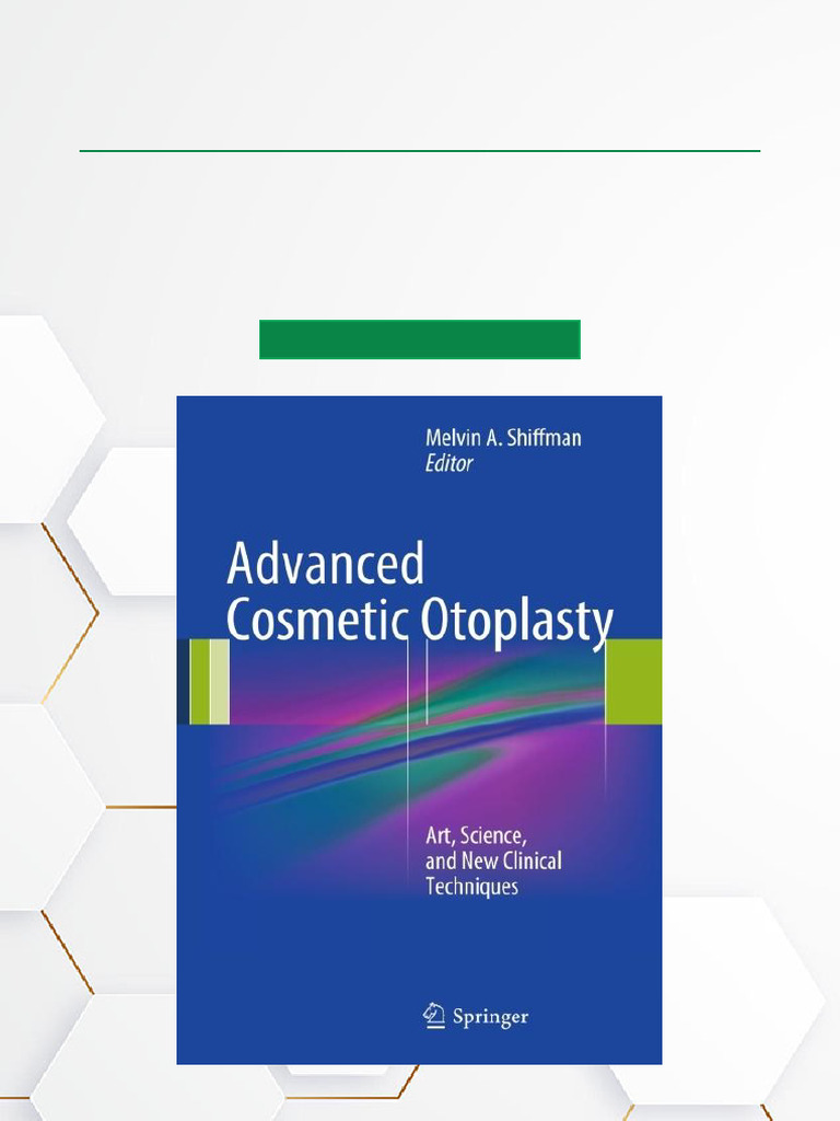 Advanced Cosmetic Otoplasty Techniques | PDF | Ear | Human Anatomy