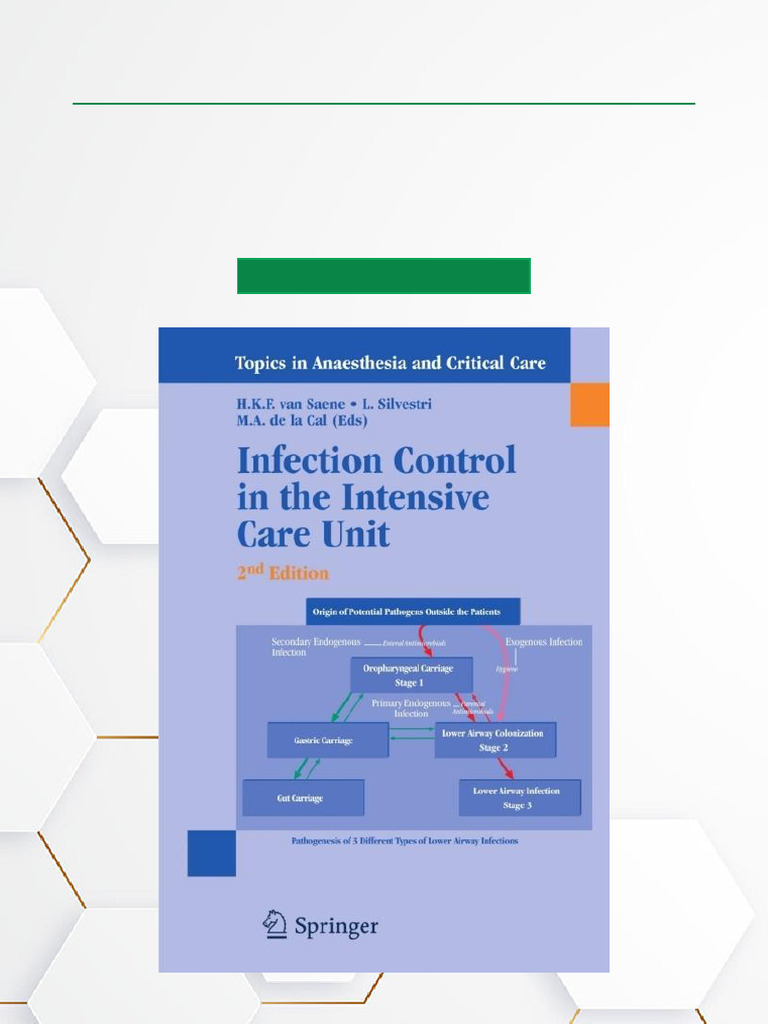 Infection Control in ICU: 2nd Edition | PDF | Pneumonia | Pseudomonas ...