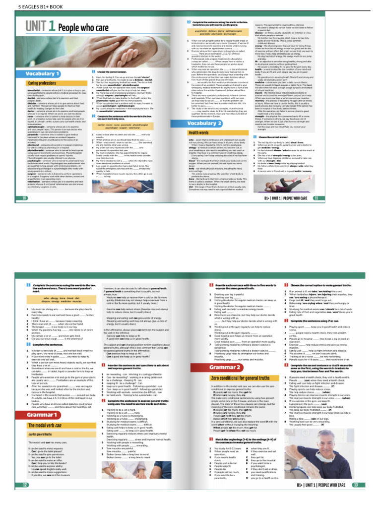 Eagles B1+ Book | PDF