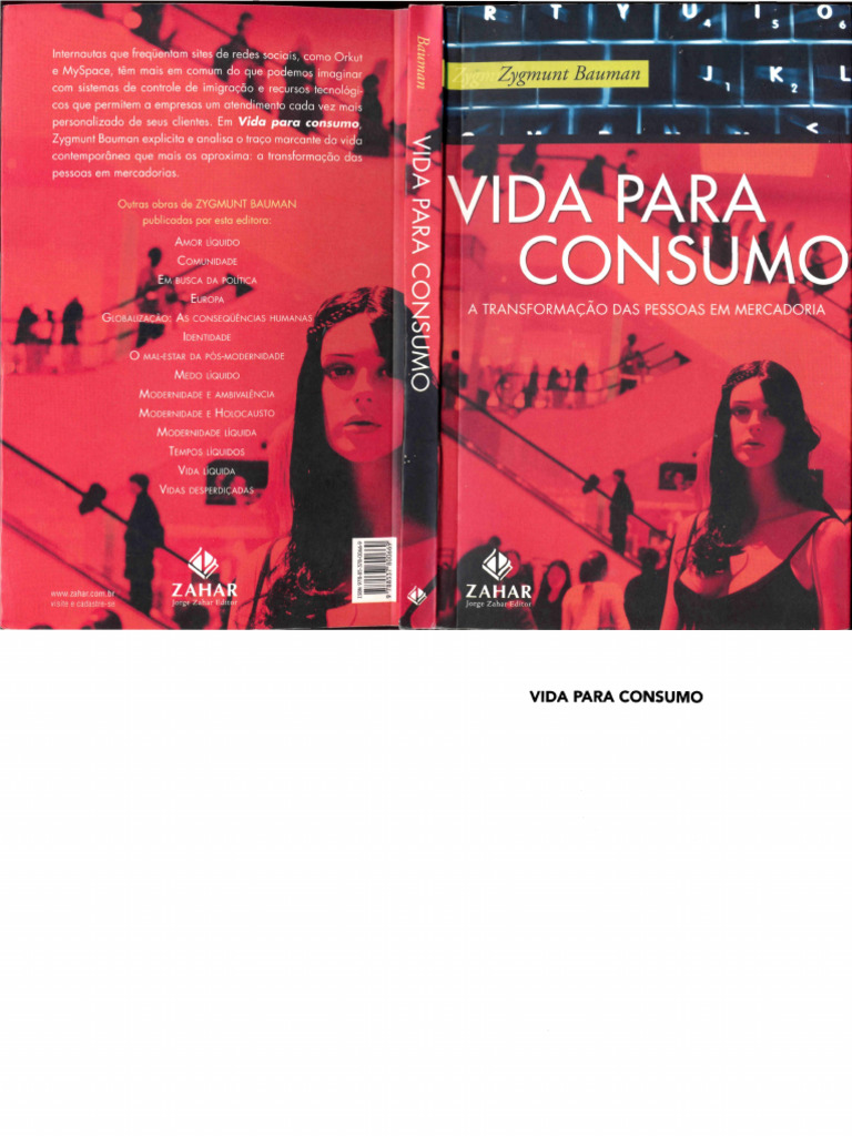 Vida para Consumo - Zygmunt Bauman | PDF