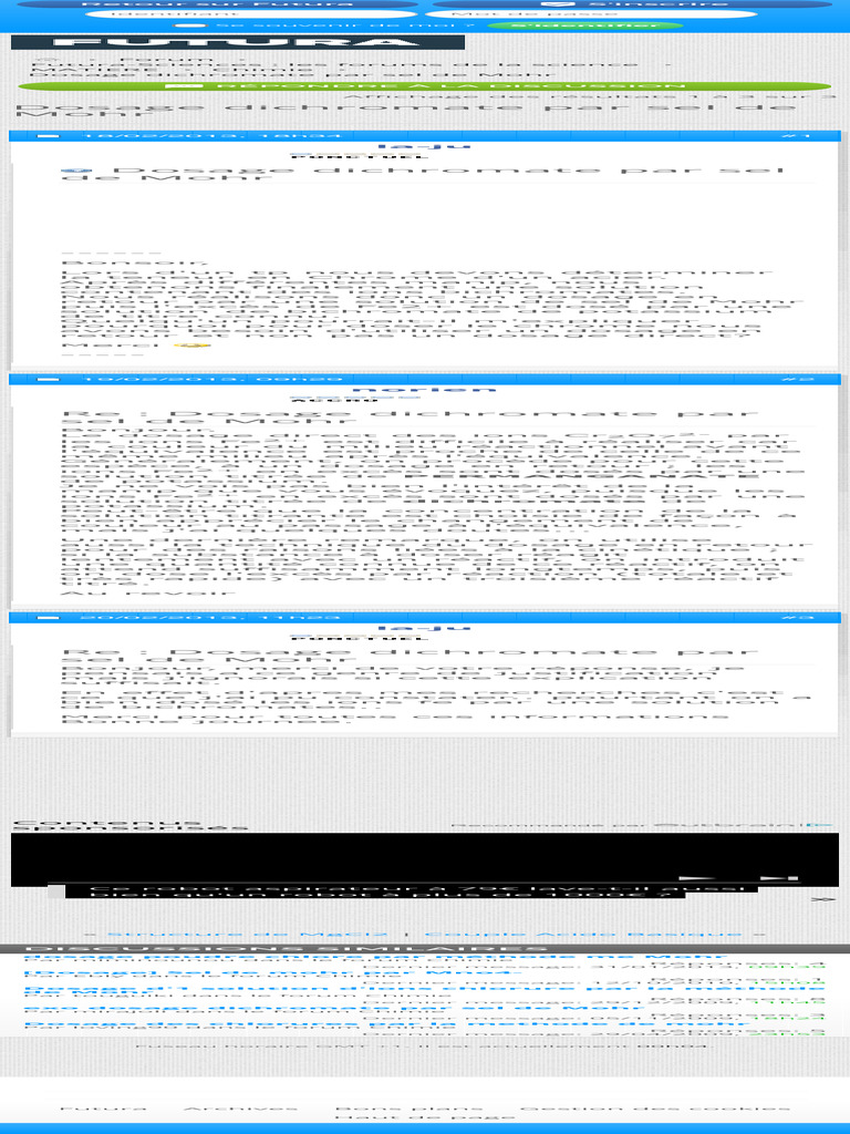 Dosage en retour du chrome dans l'acier PDF Composés chimiques — free download