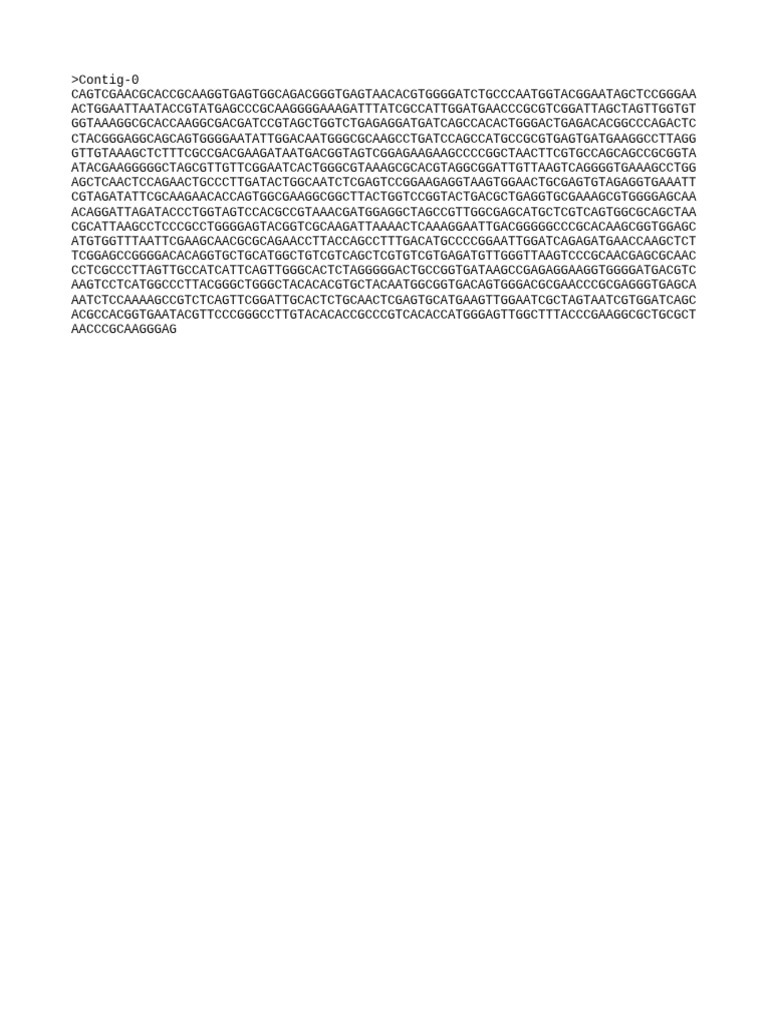 Contig 0 | PDF