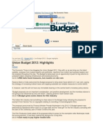 Budget Highlights