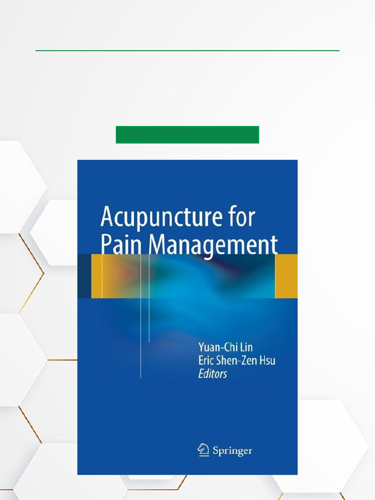 Acupuncture for Pain Management Guide | PDF | Acupuncture | Meridian ...
