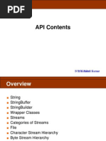 API Contents