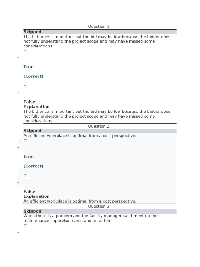 CFM Practice Test | PDF | Internal Rate Of Return | Risk