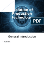 Evolution of Production Technology