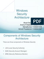 Windows Security Architecture