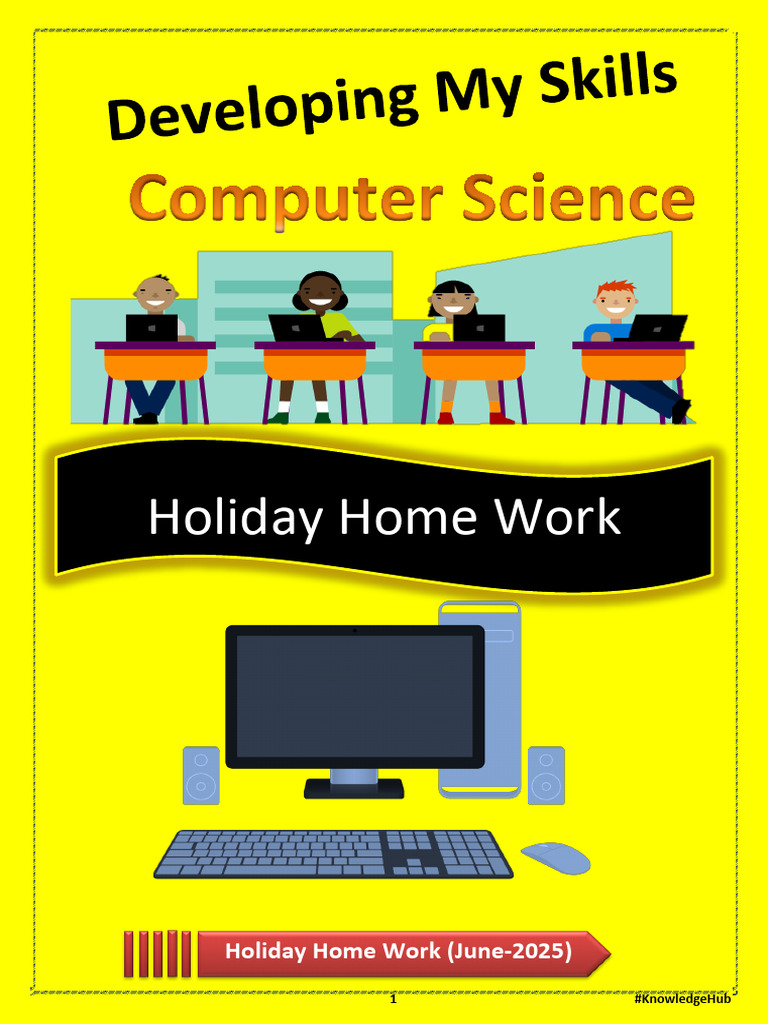 Computer Science Holiday Homework 2025 | PDF | Html | Software