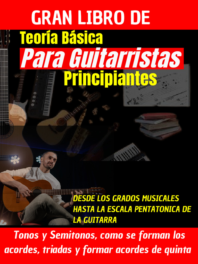 Teoría Básica de Guitarra para Principiantes | PDF | Acorde (Música ...