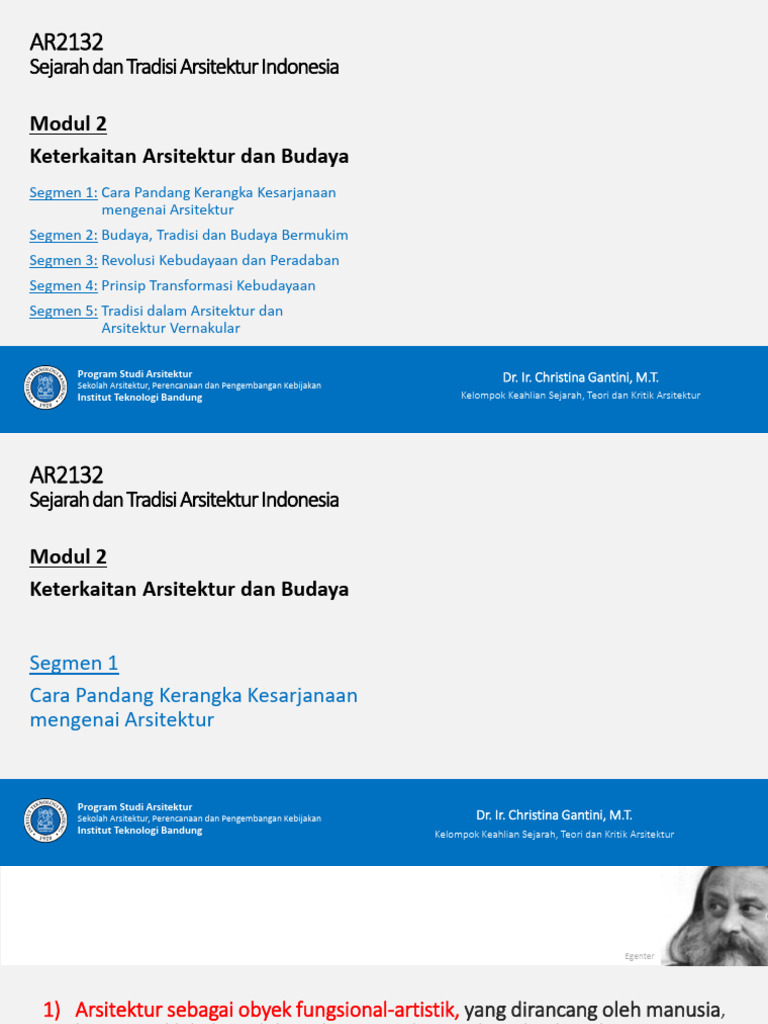 Sejarah Arsitektur dan Budaya Indonesia | PDF
